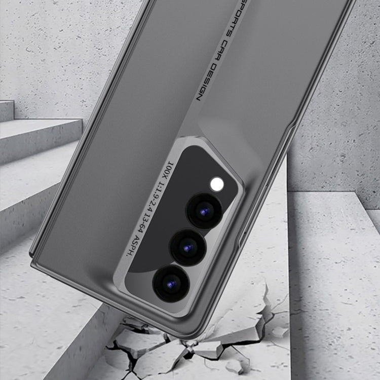 For Samsung Galaxy Z Fold3 GKK Integrated Blade Ultra-thin Full Coverage Phone Case(Black) by GKK