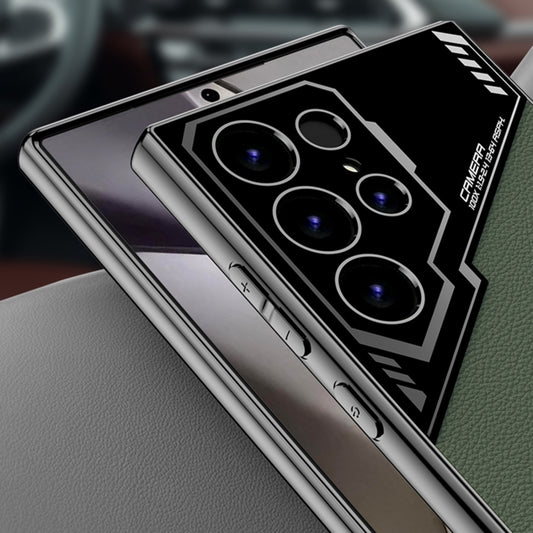 For Samsung Galaxy S24 Ultra 5G GKK Esports Leather Shockproof Phone Case(Purple) by GKK