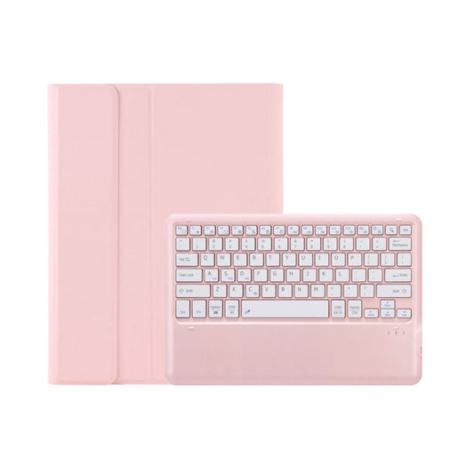 For Xiaomi Pad 6S Pro 12.4 Lambskin Texture Detachable Bluetooth Keyboard Leather Case(Pink) by buy2fix