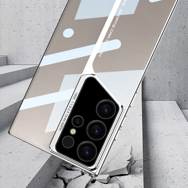 For Samsung Galaxy S24 Ultra 5G GKK Blade Phantom Electroplating Phone Case(Silver) by GKK