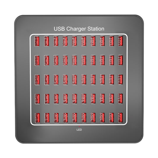 YFY-A77 250W 50 Ports USB Smart Charging Station(UK Plug) by buy2fix