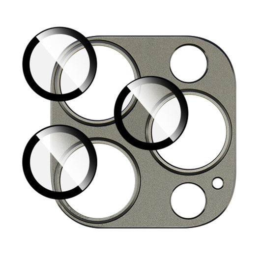 For iPhone 15 Pro Max / 15 Pro IMAK Metal Armor Premium Camera Protector Film(Grey) by imak