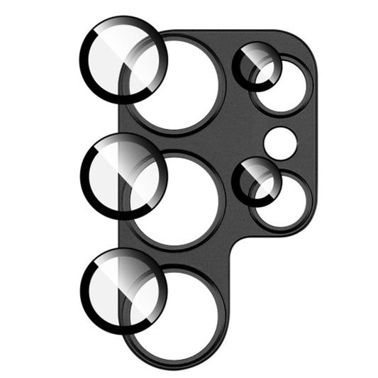 For Samsung Galaxy S24 Ultra 5G IMAK Metal Armor Premium Camera Protector Film(Black) by imak