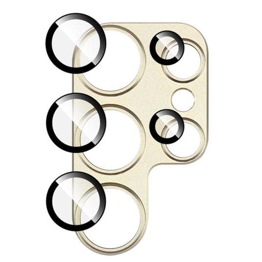 For Samsung Galaxy S24 Ultra 5G IMAK Metal Armor Premium Camera Protector Film(Yellow) by imak