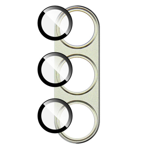 For Samsung Galaxy S24 5G IMAK Metal Armor Premium Camera Protector Film(Yellow) by imak