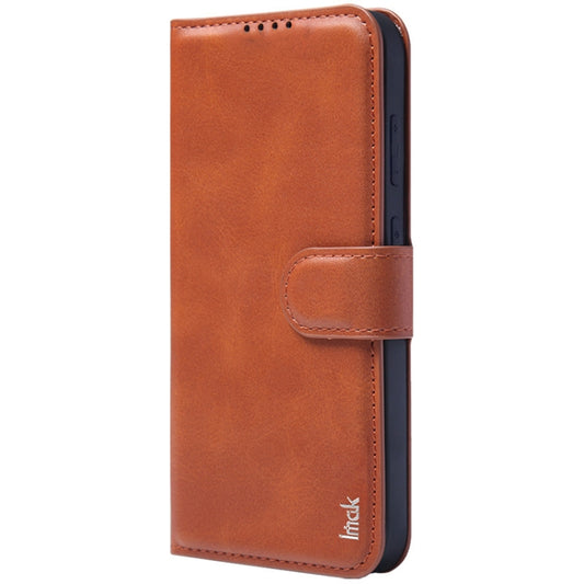For Samsung Galaxy S24 5G IMAK Count Series Flip Leather Phone Case(Brown) by imak