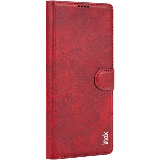 For Samsung Galaxy S24 Ultra 5G IMAK Count Series Flip Leather Phone Case(Red) by imak