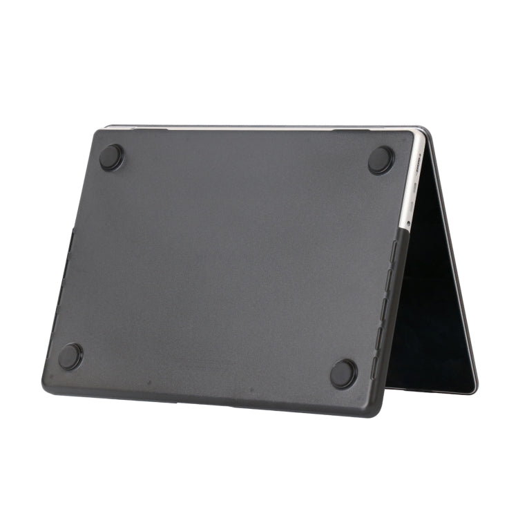 For MacBook Air 13.6 2025 / 2023 / 2022 Crystalline Matte Hardshell Laptop Protective Case(Grey) by buy2fix