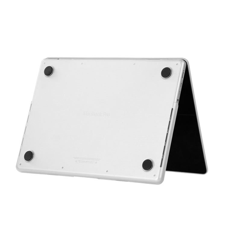 For MacBook Pro 13.3 A2338/A2289/A2251 Crystalline Matte Hardshell Laptop Protective Case(Transparent) by buy2fix