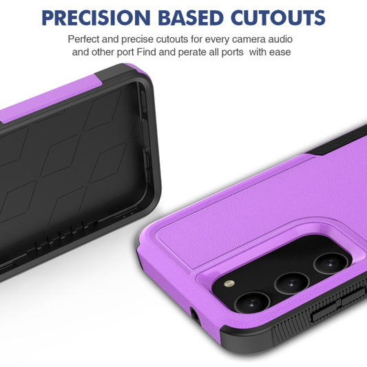 For Samsung Galaxy S23+ 5G 2 in 1 PC + TPU Phone Case(Purple) by buy2fix