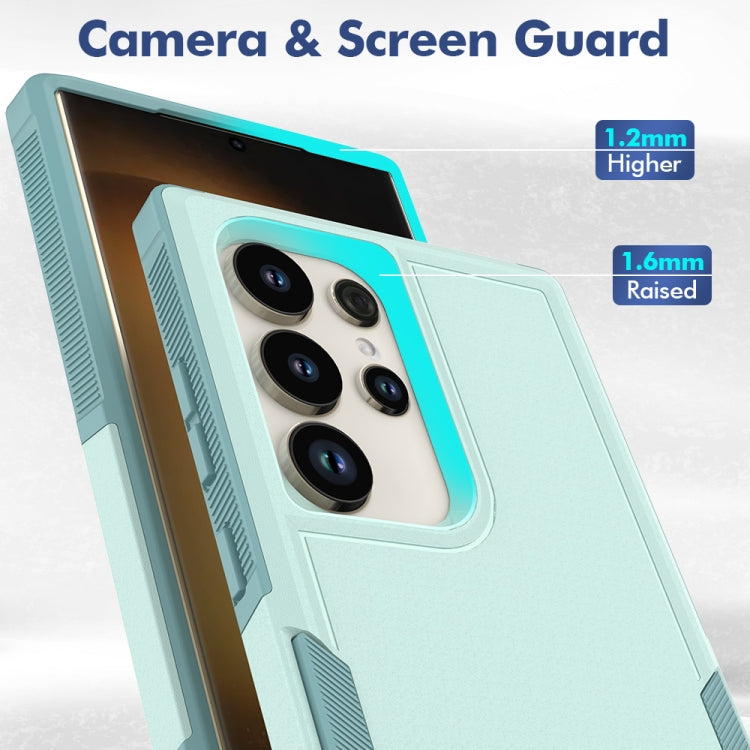 For Samsung Galaxy S24 Ultra 5G 2 in 1 PC + TPU Phone Case(Light Green) by buy2fix