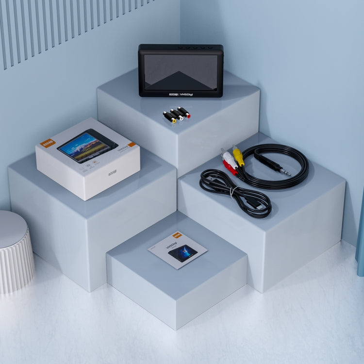 Ezcap 180 VHSDigi 4.3 inch Screen Video Capture Recording Box(Black) by Ezcap