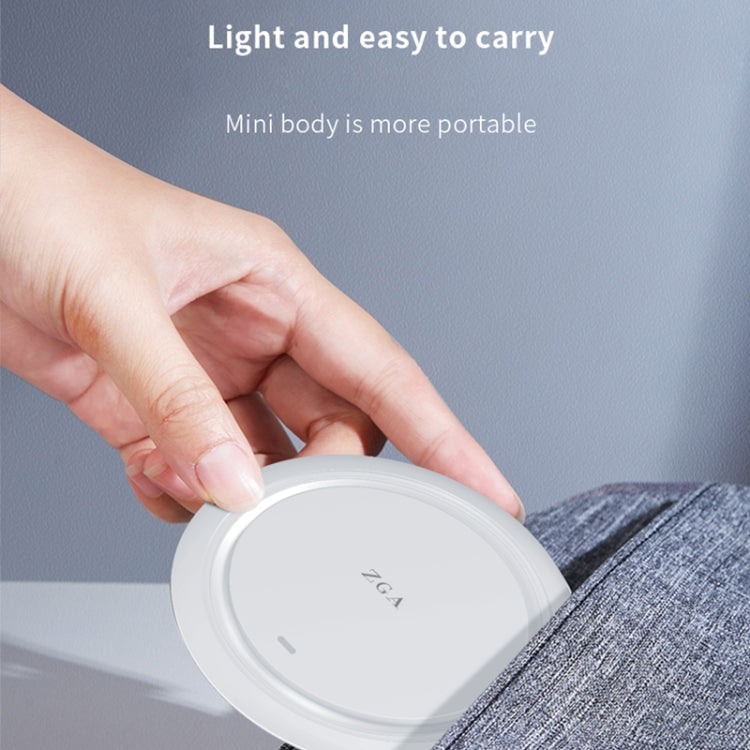 ZGA WX01S 15W Desktop Wireless Charger(Black) by ZGA