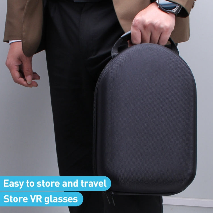 For Apple Vision Pro EVA Cloth Velvet Handle Waterproof Host Storage Bag(Black) by buy2fix