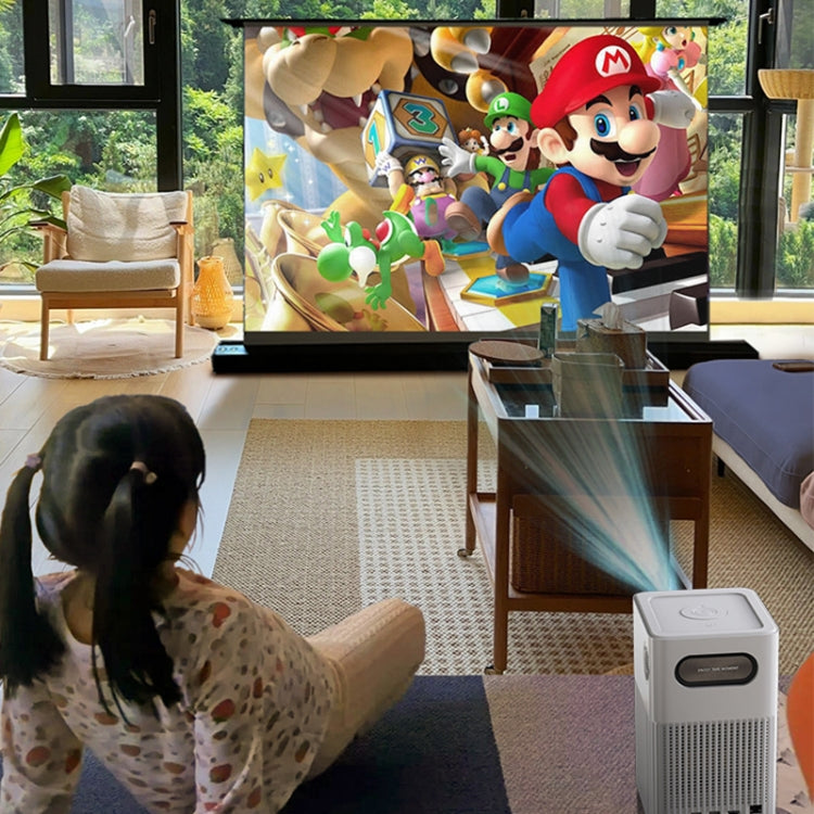 WOWOTO BL14Pro 4.41 inch LCD Display 1080P HD Smart Projector(US Plug) by WOWOTO