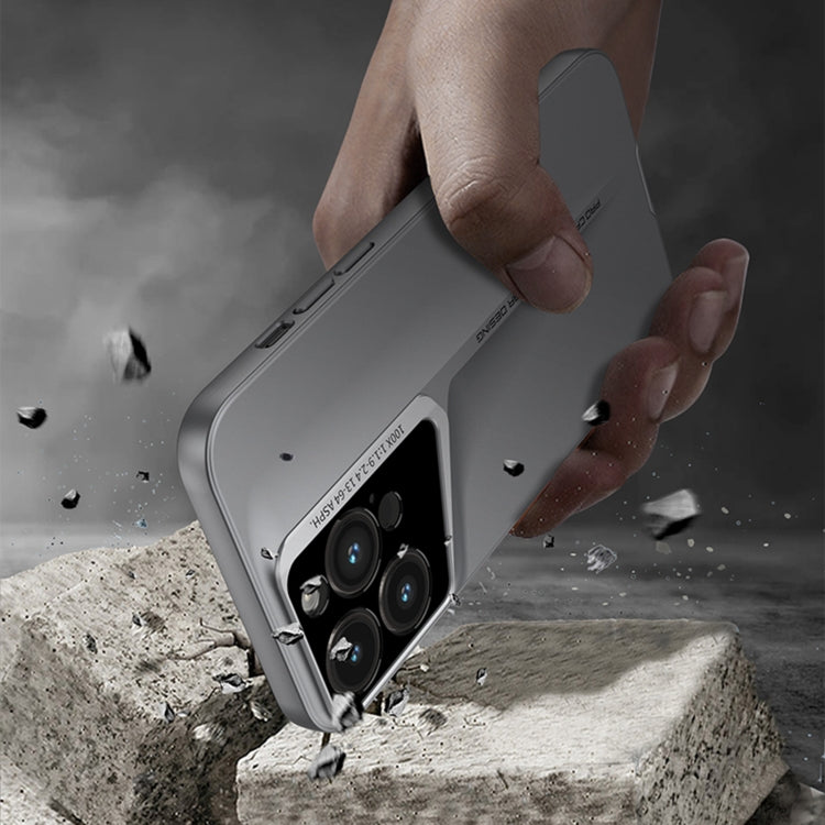 For iPhone 14 Pro Max GKK Blade Ultra-thin Full Coverage Phone Case(Grey) by GKK