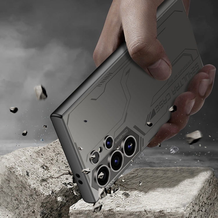 For Samsung Galaxy S24 Ultra 5G GKK AG Craft Skin Feel Exploration Edition Full Coverage Phone Case(Purple) by GKK