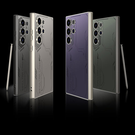 For Samsung Galaxy S24 Ultra 5G GKK AG Craft Skin Feel Exploration Edition Full Coverage Phone Case(Black) by GKK