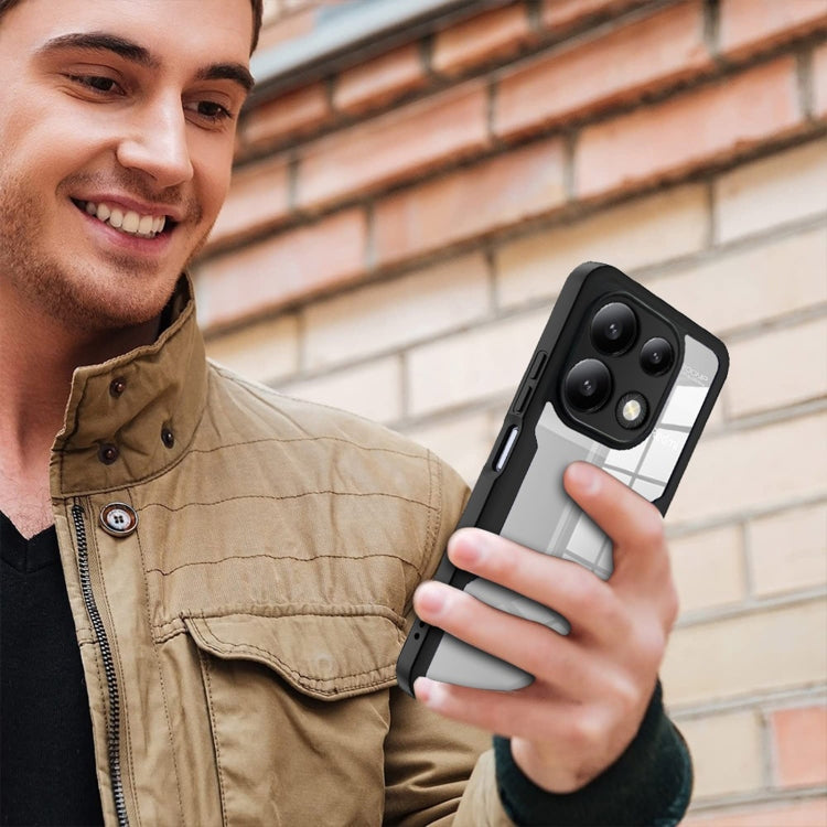 For Xiaomi Redmi Note 13 Pro 4G Acrylic + TPU 360 Degrees Full Coverage Phone Case(Pink) by buy2fix