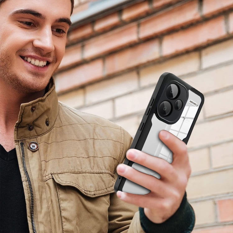 For Xiaomi Redmi Note 13 Pro+ 5G Acrylic + TPU 360 Degrees Full Coverage Phone Case(Red) by buy2fix