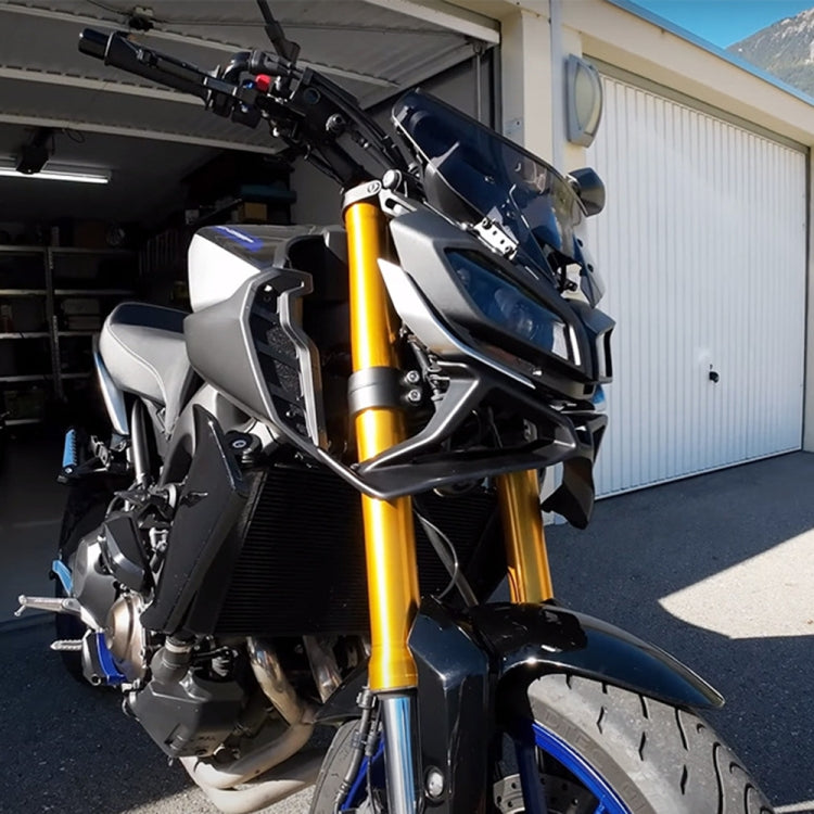 For Yamaha MT-09 2018-2021 Motorcycle Downforce Naked Aerodynamic Wing Frontal Spoiler by buy2fix