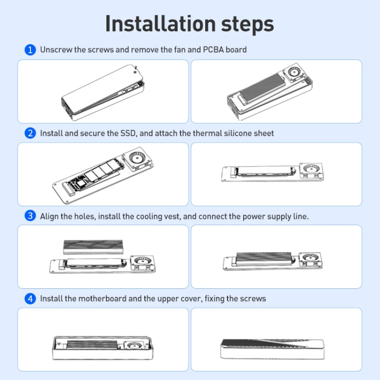 ORICO CNM2-G20 20Gbps M.2 NVMe SSD Enclosure(Grey) by ORICO