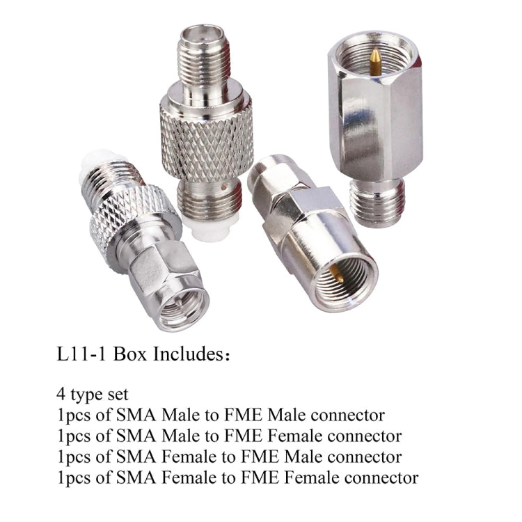 4 in 1 SMA to FME Adapter Set by buy2fix
