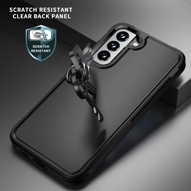 For Samsung Galaxy S22 5G RedPepper Armor PC Hybrid TPU Phone Case(Black) by RedPepper