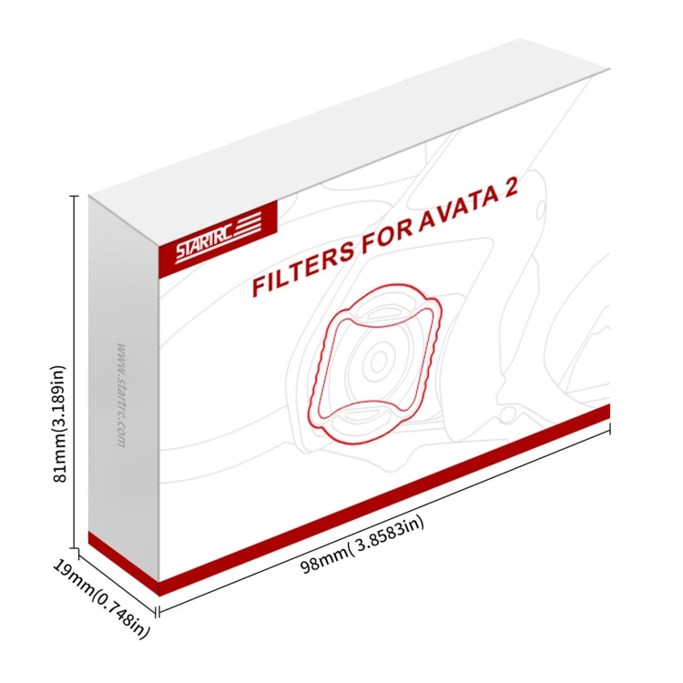 For DJI Avata 2 STARTRC Drone Lens Filter, Lens:CPL ND8/16/32/64/256 by STARTRC
