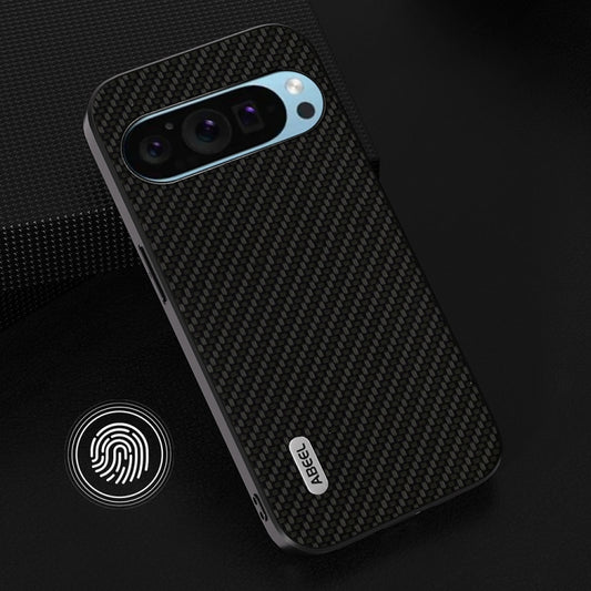 For Google Pixel 9 ABEEL Carbon Fiber Texture Protective Phone Case(Black) by buy2fix