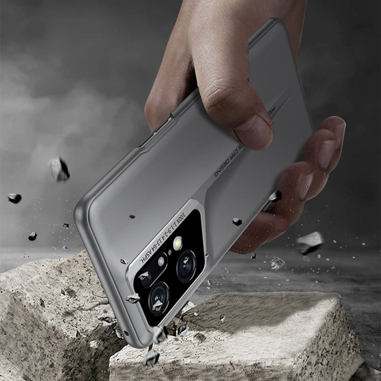 For OPPO Find X5 Pro GKK Blade Ultra-thin Full Coverage Phone Case(Black) by GKK