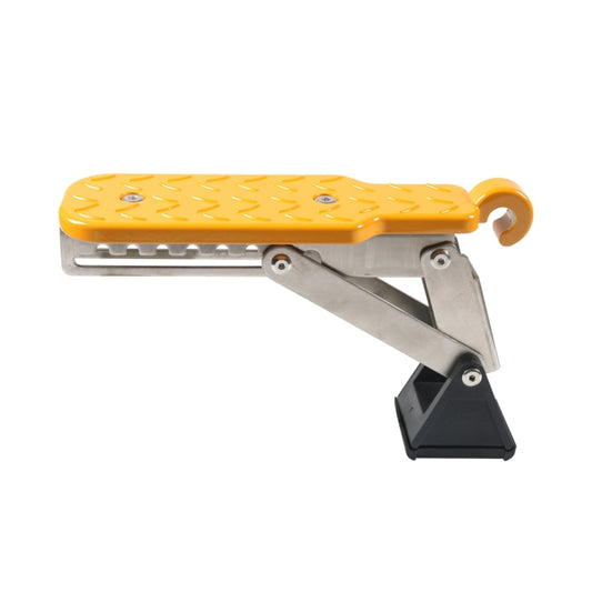 Car Door Aluminum Alloy Foot Pedal(Orange) by buy2fix