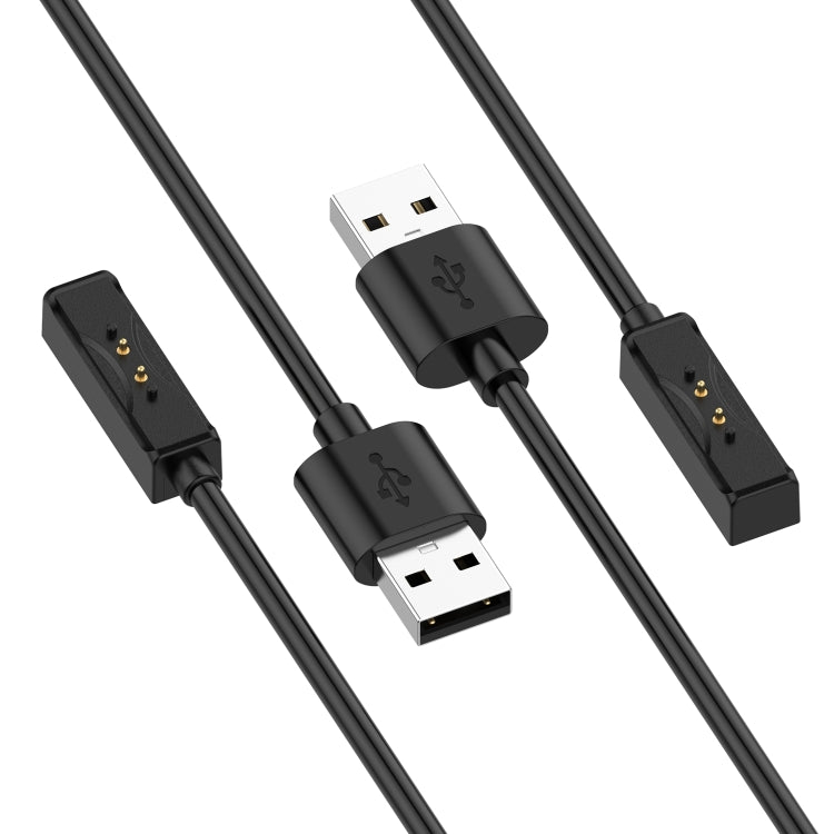 For COROS Heart Rate Monitor Magnetic Charging Cable, Length: 1m(Black) by buy2fix