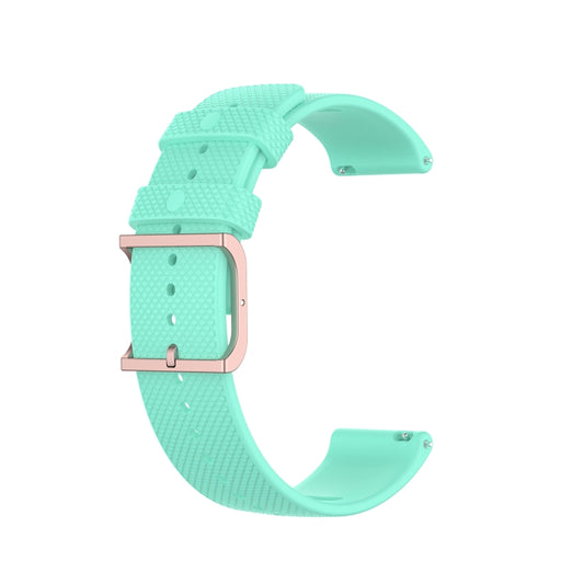 For Polar Ignite 20mm Dot Texture Watch Band(Mint Green) by buy2fix