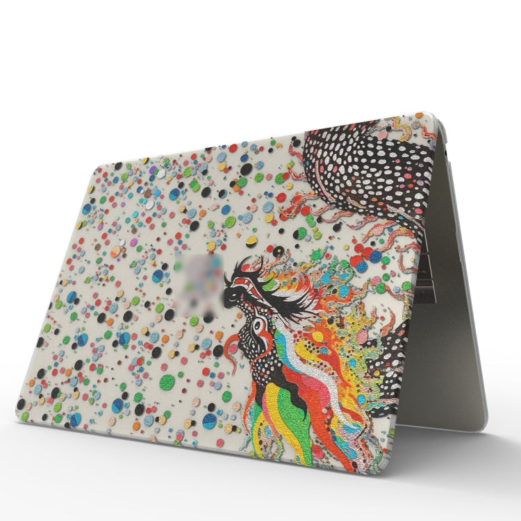 For MacBook Air 13.6 2025 / 2022 / 2023 UV Printed Pattern Laptop Frosted Protective Case(DDC-1681) - MacBook Air Cases by buy2fix | Online Shopping UK | buy2fix