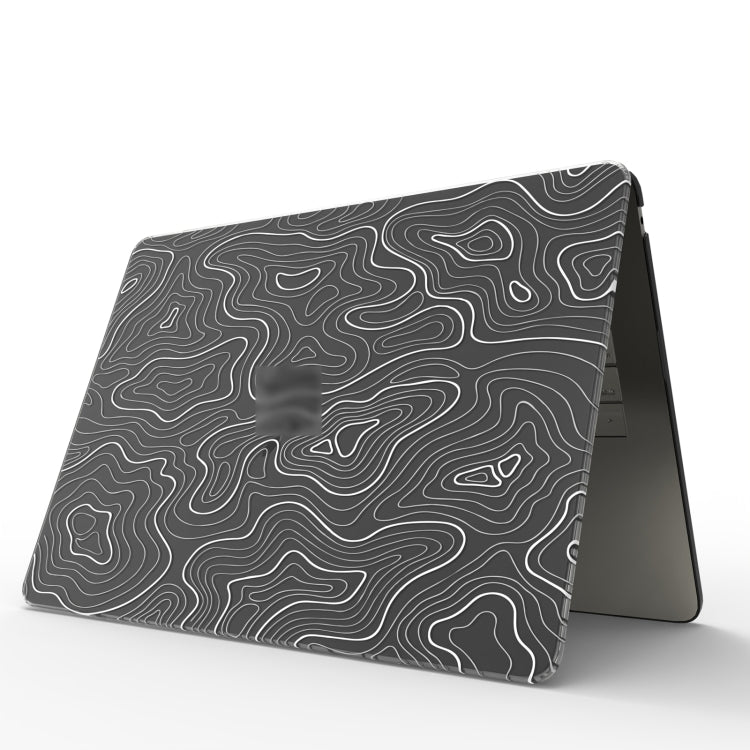 For MacBook Pro 13.3 A1278 UV Printed Pattern Laptop Frosted Protective Case(DDC-1680) by buy2fix