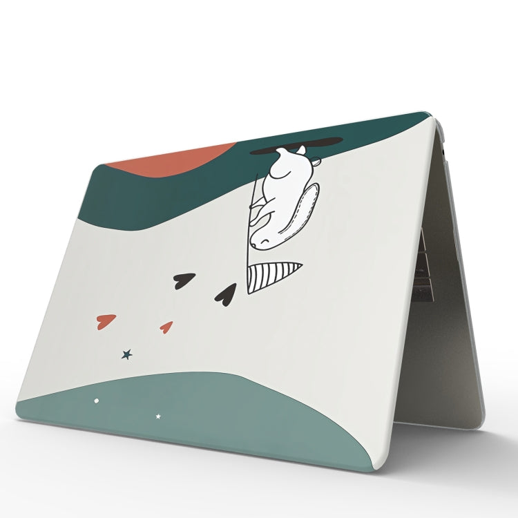 For MacBook Pro 14.2 A2992/A2918/A2779/A2442 UV Printed Pattern Laptop Frosted Protective Case(DDC-114) by buy2fix