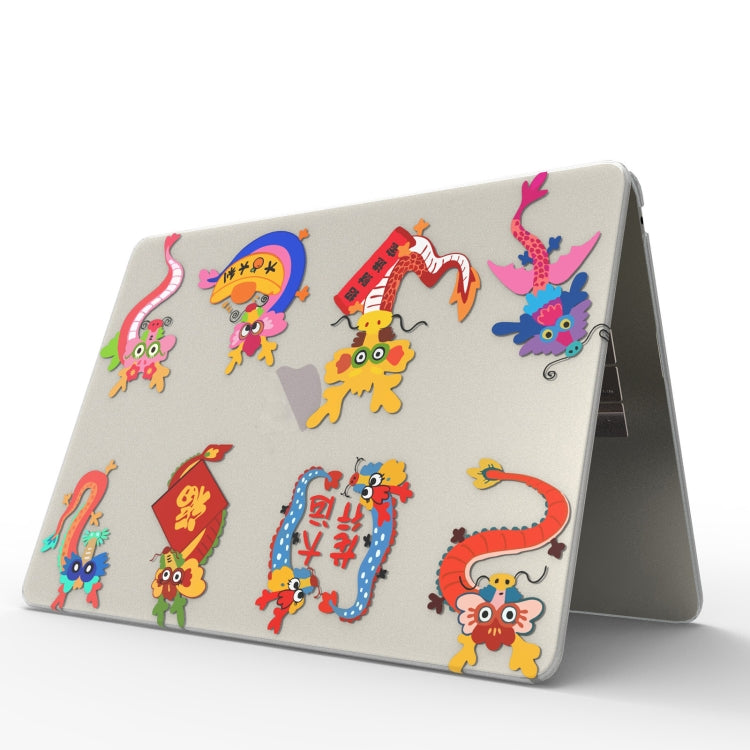 For MacBook Pro 16 A2141 UV Printed Pattern Laptop Frosted Protective Case(DDC-1677) by buy2fix