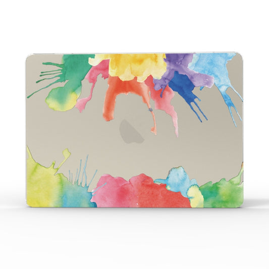 For MacBook Air 15 M2 A2941 / M3 A3114 UV Printed Pattern Laptop Frosted Protective Case(DDC-126) by buy2fix