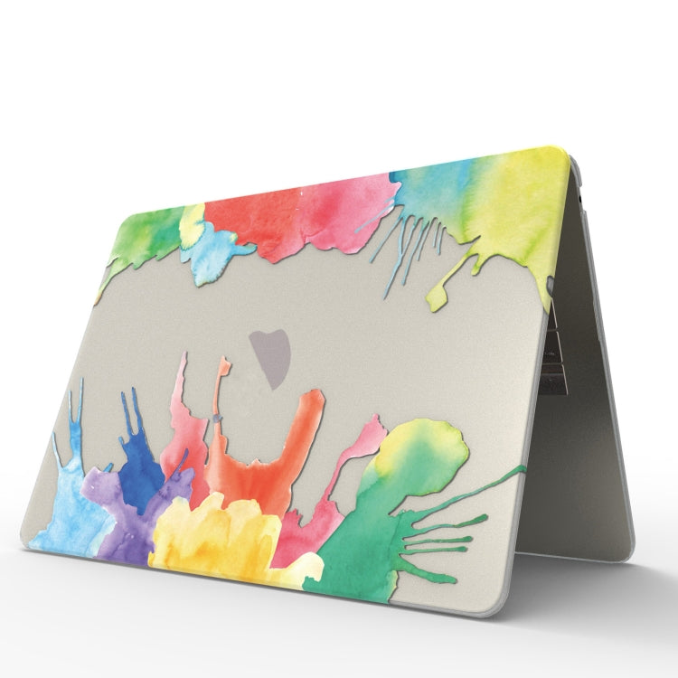 For MacBook Pro 15.4 A1707 / A1990 UV Printed Pattern Laptop Frosted Protective Case(DDC-126) by buy2fix