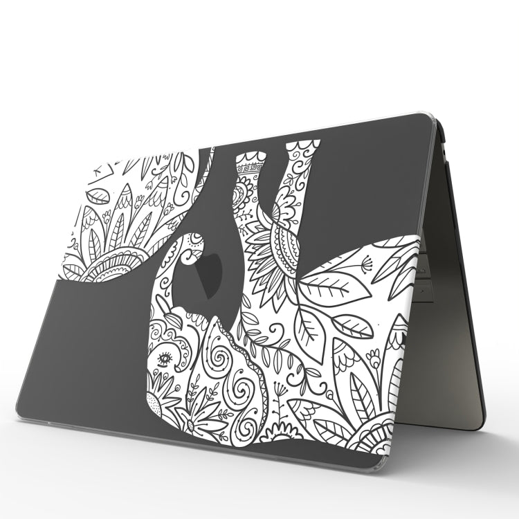 For MacBook Pro 15.4 A1707 / A1990 UV Printed Pattern Laptop Frosted Protective Case(DDC-864) by buy2fix