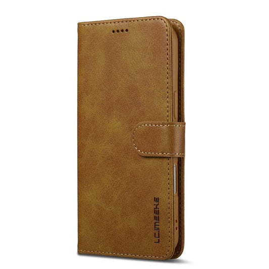 LC.IMEEKE Calf Texture Horizontal Flip Leather Case For iPhone 17 Air(Yellow) - iPhone 17 Air Cases by LC.IMEEKE | Online Shopping UK | buy2fix