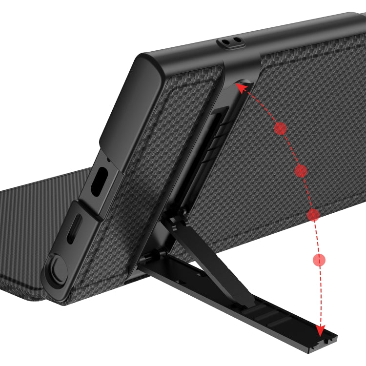 For Samsung Galaxy S24 Ultra 5G GKK Triumph Ultra-Thin Flip Leather Case without Pen(Black) by GKK