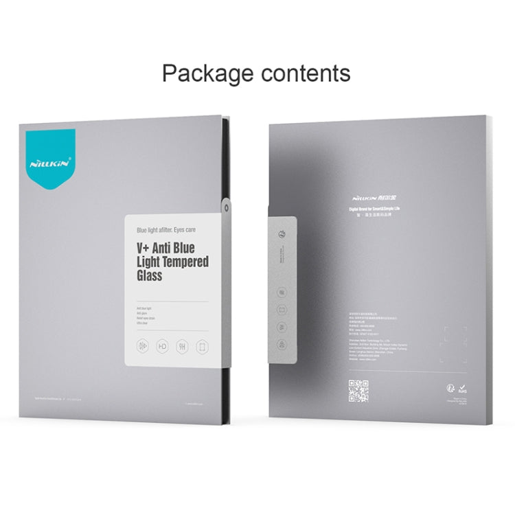 For iPad Pro 13 2025 / 2024 / Air 13 2024 NILLKIN V+ Series Anti-Blue Light Tempered Glass Protective Film by NILLKIN