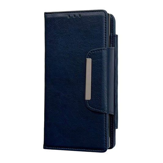 For Google Pixel 9 / Pixel 9 Pro Multifunctional 7-Card Wallet Leather Phone Case(Royal Blue) by buy2fix