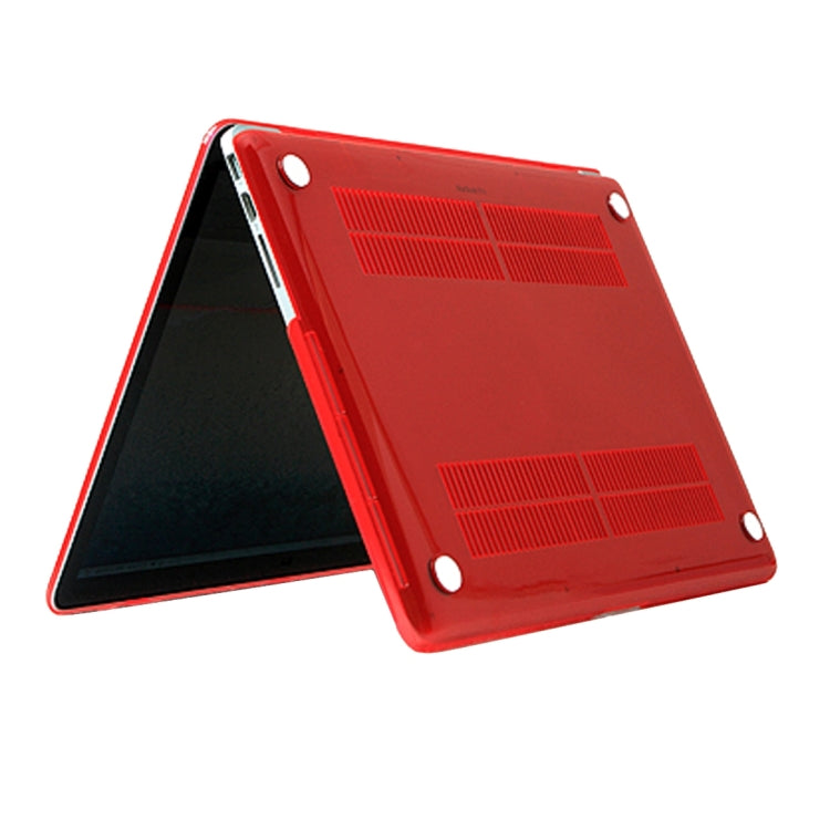 For MacBook Air 13.3 inch A2179 (2020) Laptop Crystal PC Protective Case(Red) by buy2fix
