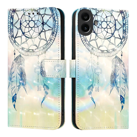 For Nothing CMF Phone 1 3D Painting Horizontal Flip Leather Phone Case(Dream Wind Chimes) - Nothing Cases by buy2fix | Online Shopping UK | buy2fix