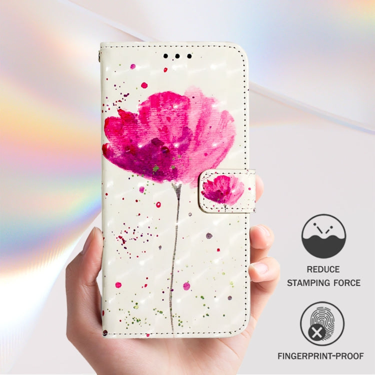 For Nothing CMF Phone 1 3D Painting Horizontal Flip Leather Phone Case(Flower) - Nothing Cases by buy2fix | Online Shopping UK | buy2fix