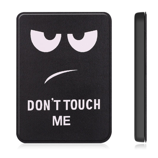 For KOBO Clara Colour 2024 / BW Painted Voltage Caster TPU Leather Smart Tablet Case(Big Eye) by buy2fix