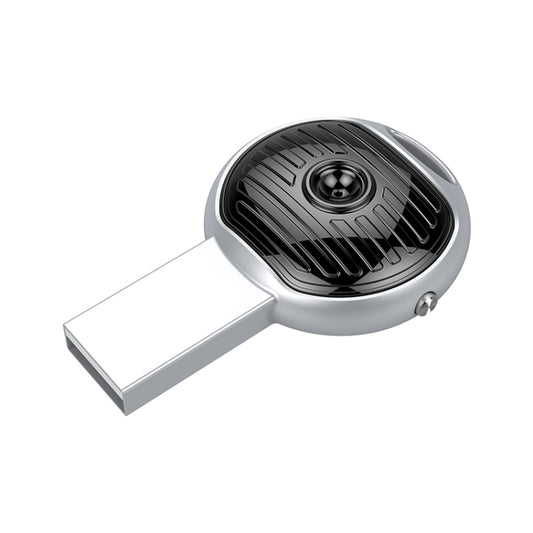 JNN S13 Zinc Alloy U-disk Voice Recorder, Memory:4GB(Silver) by JNN